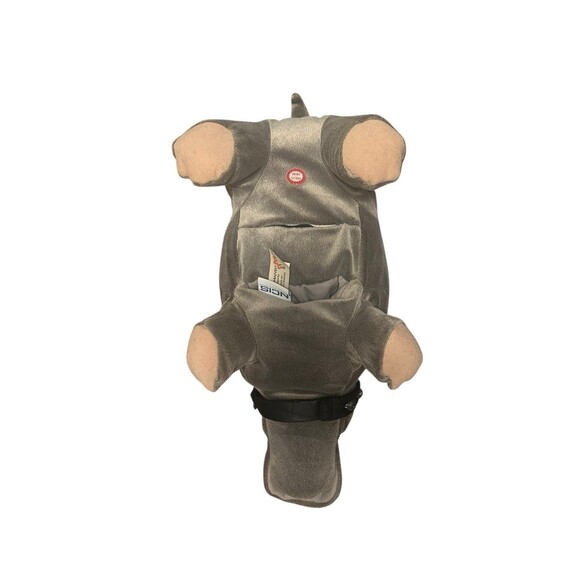 18" Folkmanis Bert Farting Hippo Hand Puppet Plush Toy From NCIS Works Complete - Picture 7 of 8